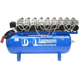 Apex Digital Druckluft Kompressor Silent Leise V18 810/8/270W Ölfrei Flüster Kompressor 9PS
