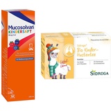 Mucosolvan Kinder Hustensaft 250ml & Sidroga Kinder-Hustentee