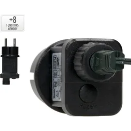 ECD Germany LED Cluster-Lichterkette 8 m Grün