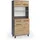 Vicco Küchenbuffet Pure 80,2 x 40,5 cm Artisan-Eiche/Anthrazit