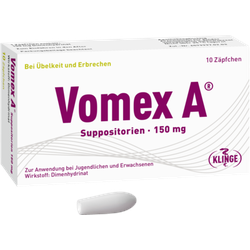 Vomex A 150 mg Suppositorien 10 St