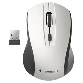 Gembird MUSW-4B-02 Wireless Mouse schwarz/silber