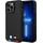 BMW iPhone 14 Pro Hülle Leder Stamp Tricolor schwarz