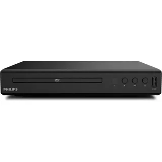 Philips TAEP200 DVD Player für Fernseher mit HDMI Kabel 1,5M - Blu Ray Player für Nahezu alle Disc-Formate - HDMI Anschluss - USB Media Link - Sc...