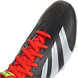 adidas Predator League Sock SG Stollen-Fußballschuhe Herren Fussball-Rasenschuhe 24, cblack/ftwwht/solred 47 1/3