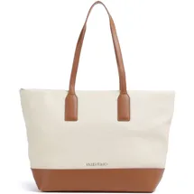 Valentino Atena Shopper Polyurethan Beige/Braun