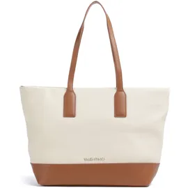 Valentino Atena Shopper Polyurethan Beige/Braun