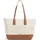 Valentino Atena Shopper Polyurethan Beige/Braun