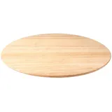 Continenta Drehplatte aus Gummibaumholz 46 cm Ø 3,5