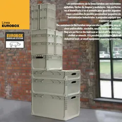 Industrielle Box ArtPlast 200x150x120 mm - Grau