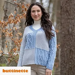 Strickanleitung – Muster-Mix-Pullover aus Woll Butt Madeleine