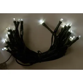 Buri Solar LED-Lichterkette 24 LEDs - Schwarz