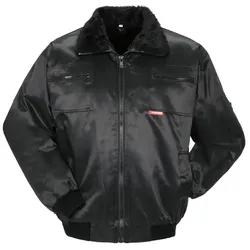 Winter-Pilotenjacke "GLETSCHER" Outdoor - 4XL - schwarz