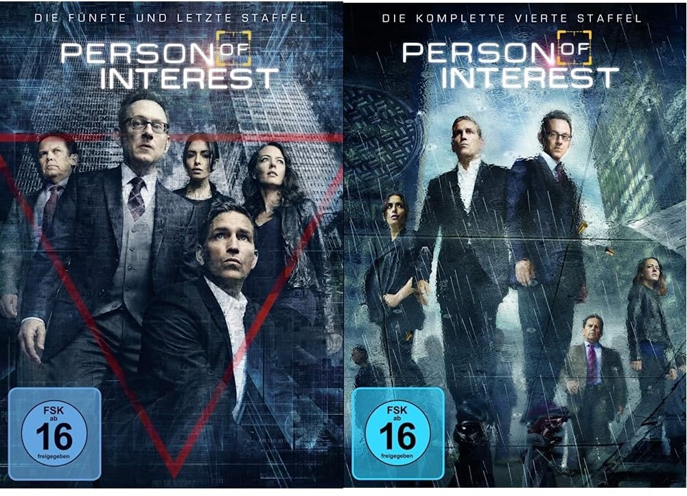 Person of Interest - Die komplette fünfte und letzte Staffel [3 DVDs] & Person of Interest - Die komplette vierte Staffel [6 DVDs]