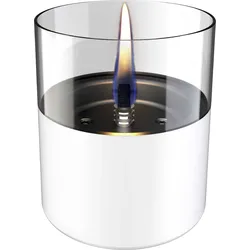 Tenderflame Tischfeuer Lilly 10 Glas Weiß