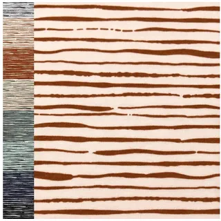 MAGAM-Stoffe Stoff "Sam", Kinder Streifen Jersey ÖKO-TEX Meterware ab 50cm rosa