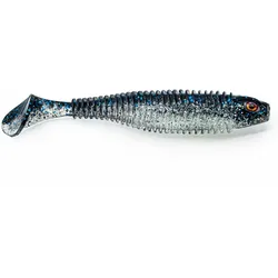 Gummiköder - Paddle Bait - 10.16cm - 108 Bruiser BLAU|hellgrau NO SIZE