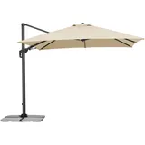 Schneider Schirme Rhodos Twist 300 x 300 cm Natur