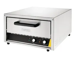Gastronoble Buffalo Pizzaofen. Der Pizzastein sorgt für einen knusprigen Boden. Für Pizzen bis zu 45cm,