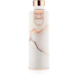 Equa Mismatch Wasserflasche + Kunstlederhülle Farbe Lava 750 ml
