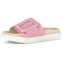 Gabor Pantolette GABOR "Pantolette", Damen, Gr. 39, rosa, Schuhe Pantolette