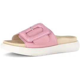 Gabor Pantolette GABOR "Pantolette", Damen, Gr. 39, rosa, Schuhe Pantolette
