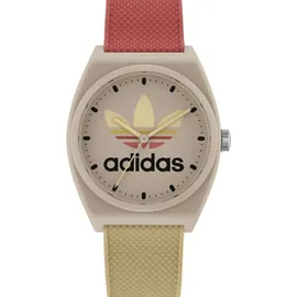 Adidas Quarz Armbanduhr AOST23056 Beige Gehäusematerial=Harz Material (Armband)=Silikon