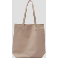 s.Oliver Tote-Bag Wildleder Beige