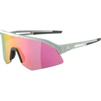 Alpina Sonic HR Q smoke grey matt/mirror pink (A8733521)