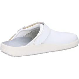 Abeba Clog 9200 - rubber Glattleder weiß, 44