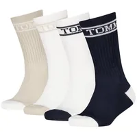 Tommy Hilfiger Socken TH KIDS SOCK 4P SPORT TOMMY ECOM (4 Paar) blau 27-30