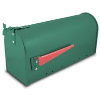 BITUXX Us Mailbox Amerikanischer Briefkasten Standbriefkasten Wandbriefkasten Grün