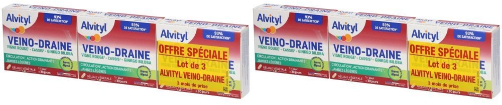 ALVITYL® Veino-draine 2x3x30 pc(s) capsule(s)