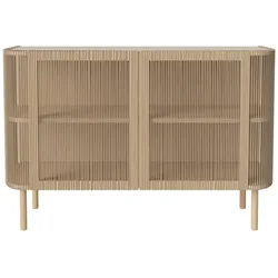 Bolia - Cord Sideboard, nature Cord, Eiche weiß pigmentiert geölt