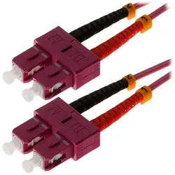 Helos Patch-Kabel - SC multi-mode (M) zu SC multi-mode (M)