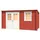 Lasita Maja Amira 175 4 x 2,13 m Rot