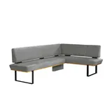 Eckbank  Tristan ¦ grau ¦ Maße (cm): B: 225 H: 88 T: 175.0