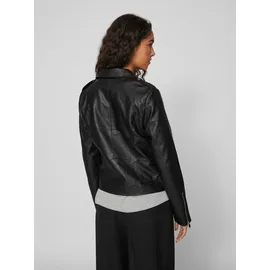 VILA Cara Coated Jacke Black L