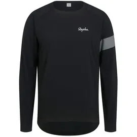 Rapha trail windblock schwarz grau - S