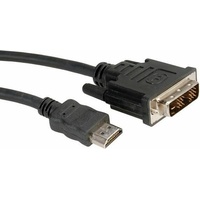 ROLINE 11.04.5522 Videokabel HDMI-Stecker - DVI-D-Stecker 2,0 m