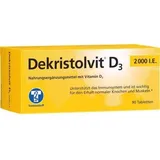 Trommsdorff DEKRISTOLVIT D3 2.000 I.E. Tabletten 90 St.