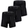 Under Armour Boxershort 3er Pack in Schwarz M