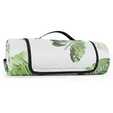 Sekey 200 x 200cm Picknickdecke wasserdicht, Camping Decke mit tragbarem Griff, Waschbare Picknickdecke für Outdoor