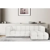 LeGer Home by Lena Gercke Ecksofa »TALISHA L-Form«, moderne Steppung, hoher Sitzkomfort beige