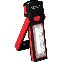 Campinglampe Vayox VA0101. 120lm. batteriebetrieben ROT|SCHWARZ 160mm