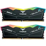 Team TeamGroup Delta RGB schwarz DIMM Kit 32GB, DDR5-7600, CL36-46-46-84 (FF3D532G7600HC36DDC01)