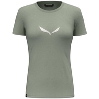 Salewa Damen Solidlogo Dri-release® Women's T-Shirt, Shadow, S EU