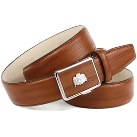 Anthoni Crown Ledergürtel schwarz 85