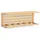 Zeller Wandregal 57 x 15 x 20 cm Bambus