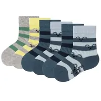 CAMANO Baby Socken 6er-Pack light blue, 15/18